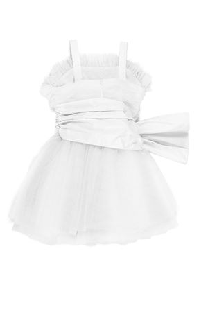 White tulle dress MISS GRANT KIDS | MG0213SETA